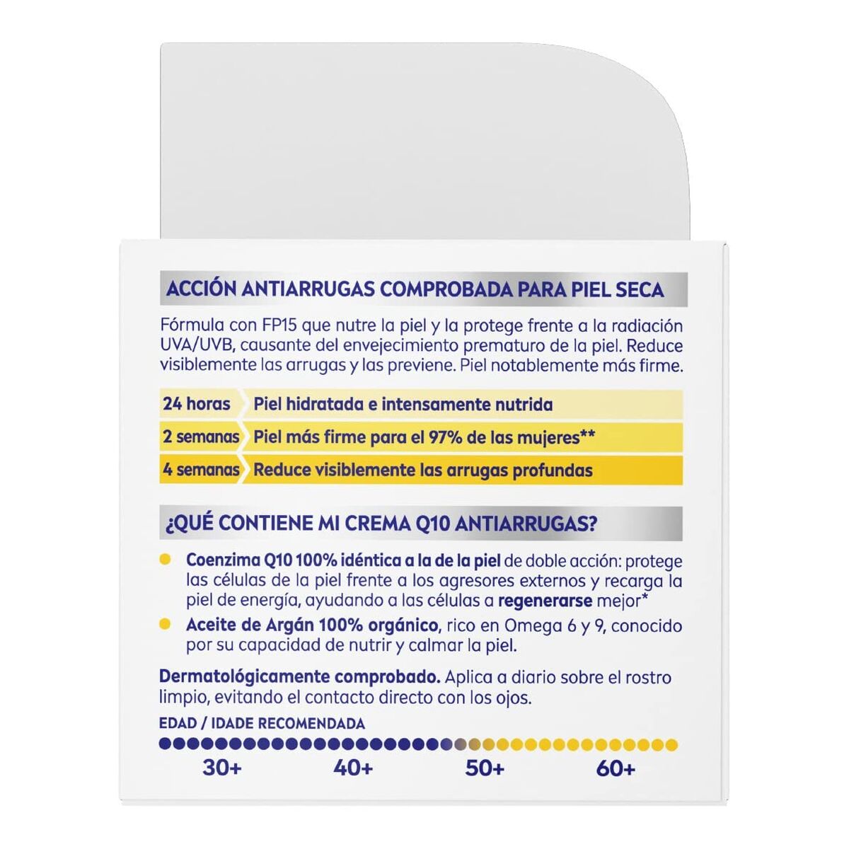Anti-Falten Creme Nivea Q10+ Spf 15 50 ml