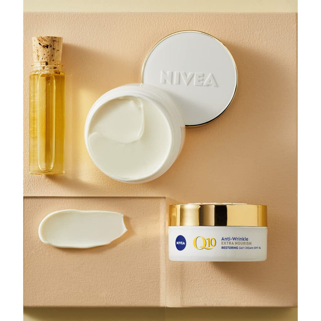 Anti-Falten Creme Nivea Q10+ Spf 15 50 ml