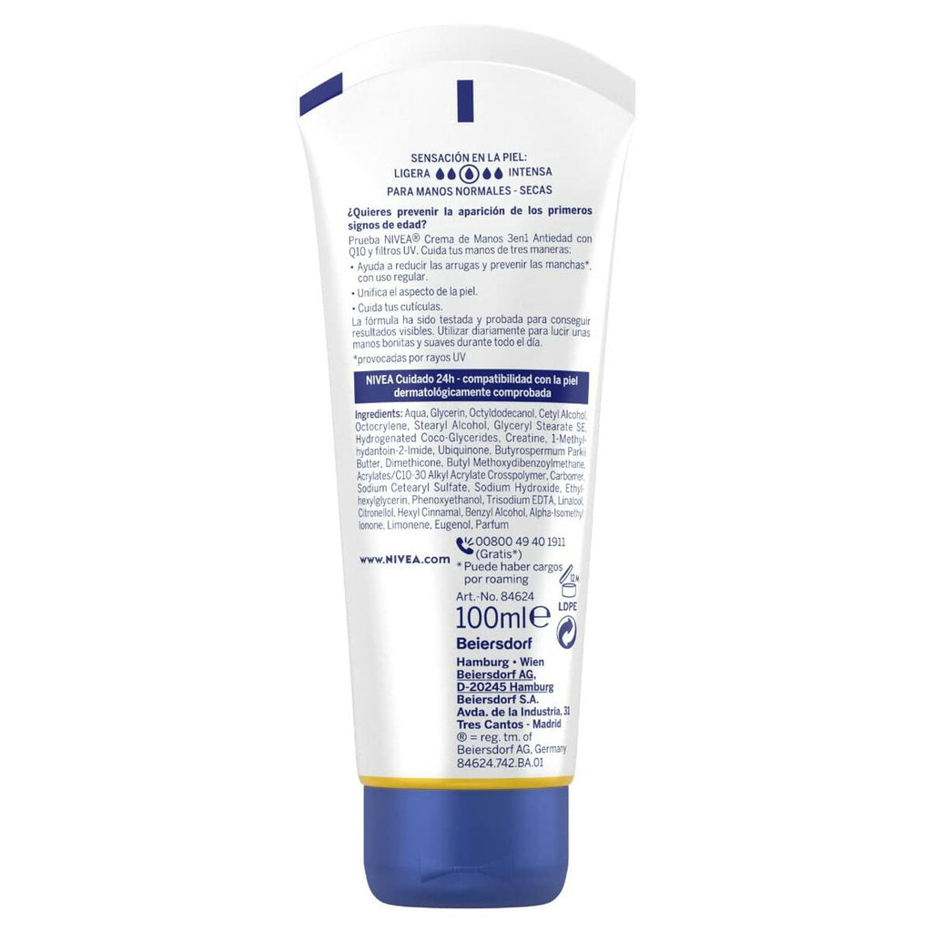 Anti-Aging- Handcreme Nivea Q10 100 ml 3 in 1