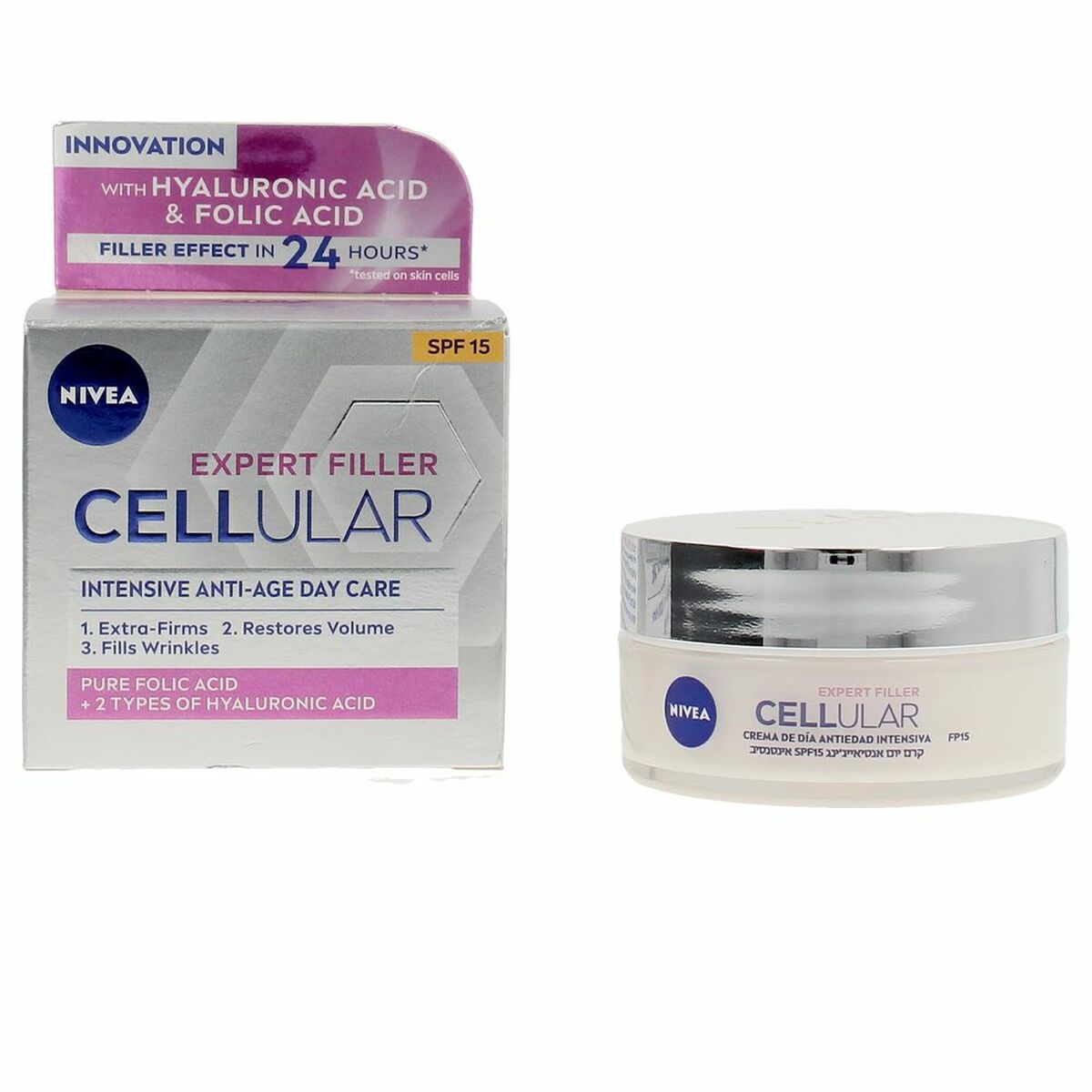 Tagescreme Nivea Cellular Filler Spf 15 50 ml