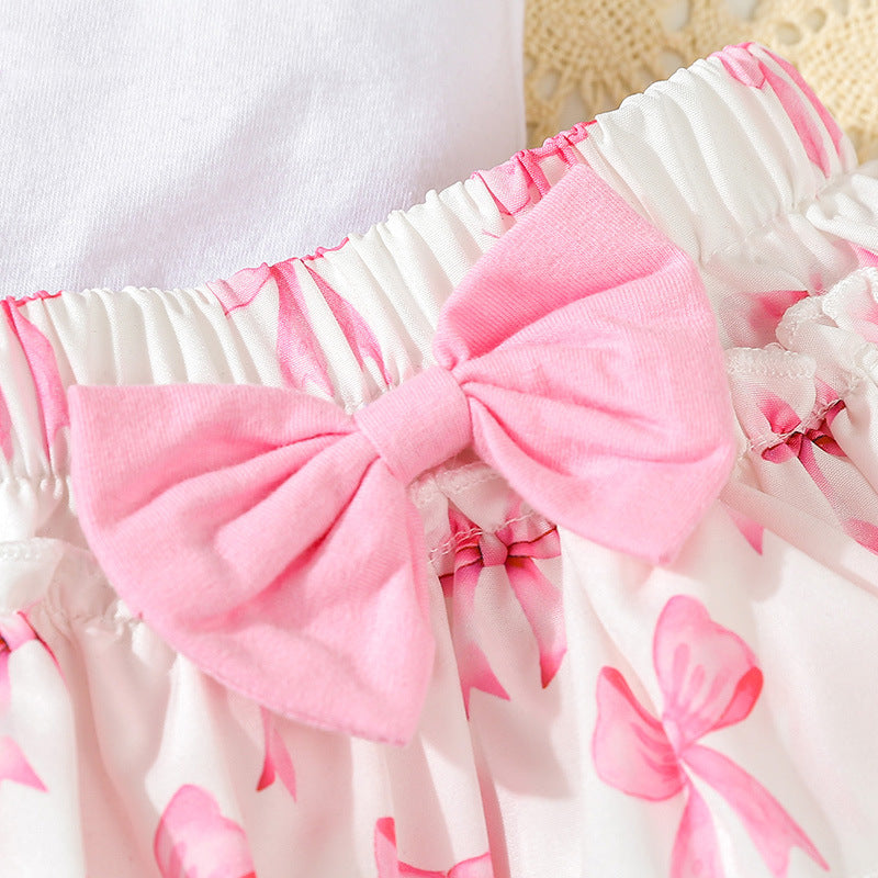 Strampler-Set mit Schleife für Baby-Mädchen – Bild 4 | LuxeStyle
