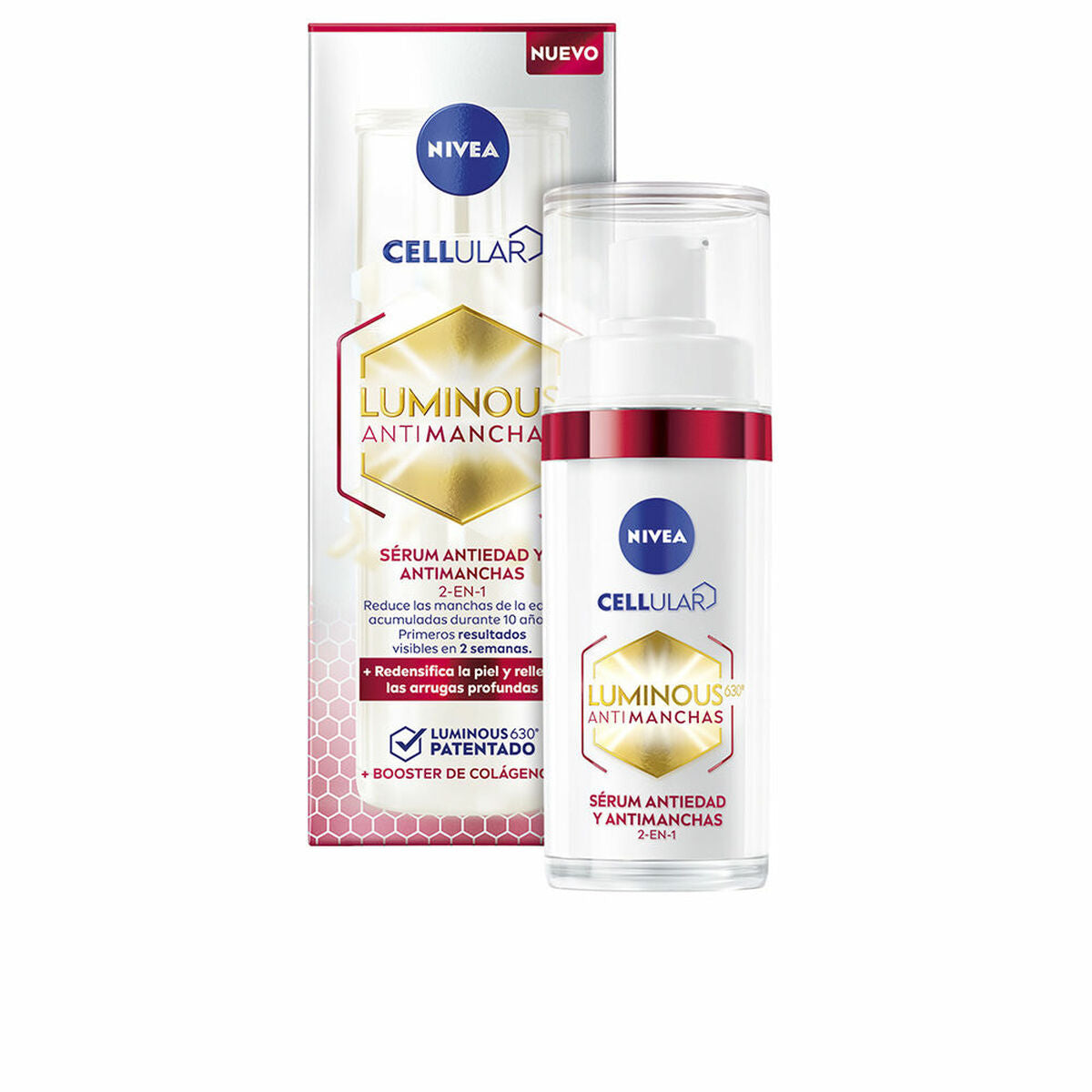 Gesichtsserum Nivea 630º 2in1 30 ml Antifleckenbehandlung