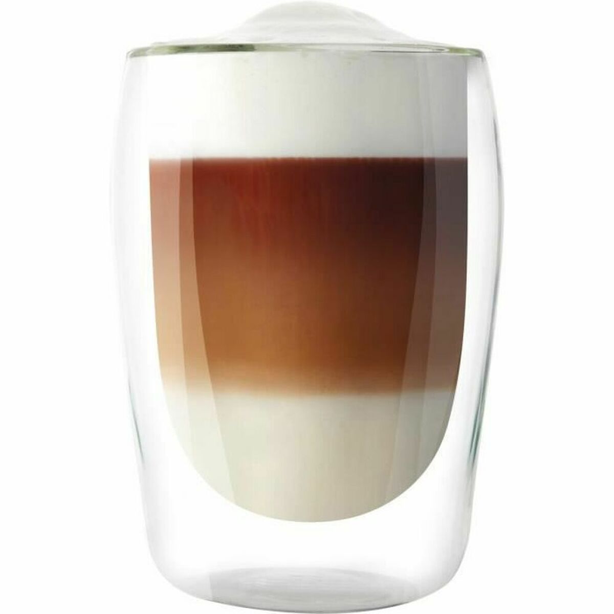 Trinkglas Melitta Machiatto Durchsichtig 300 ml Kaffee (2 Stück)