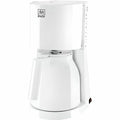 Elektrische Kaffeemaschine: 8 Tassen, schnell & einfach
