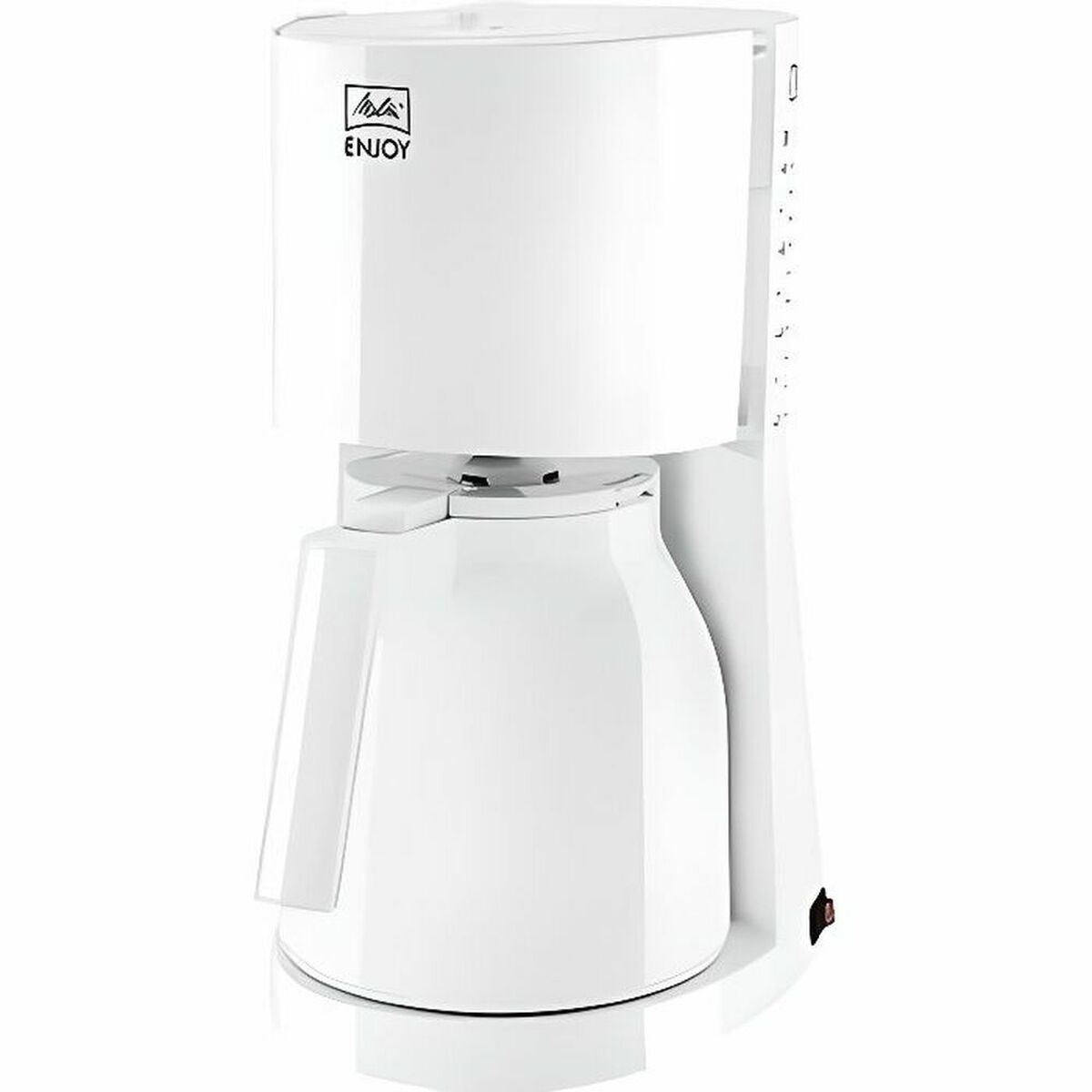 Elektrische Kaffeemaschine: 8 Tassen, schnell & einfach