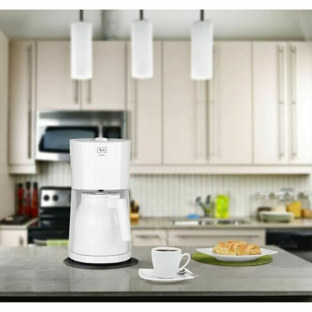 Elektrische Kaffeemaschine: 8 Tassen, schnell & einfach