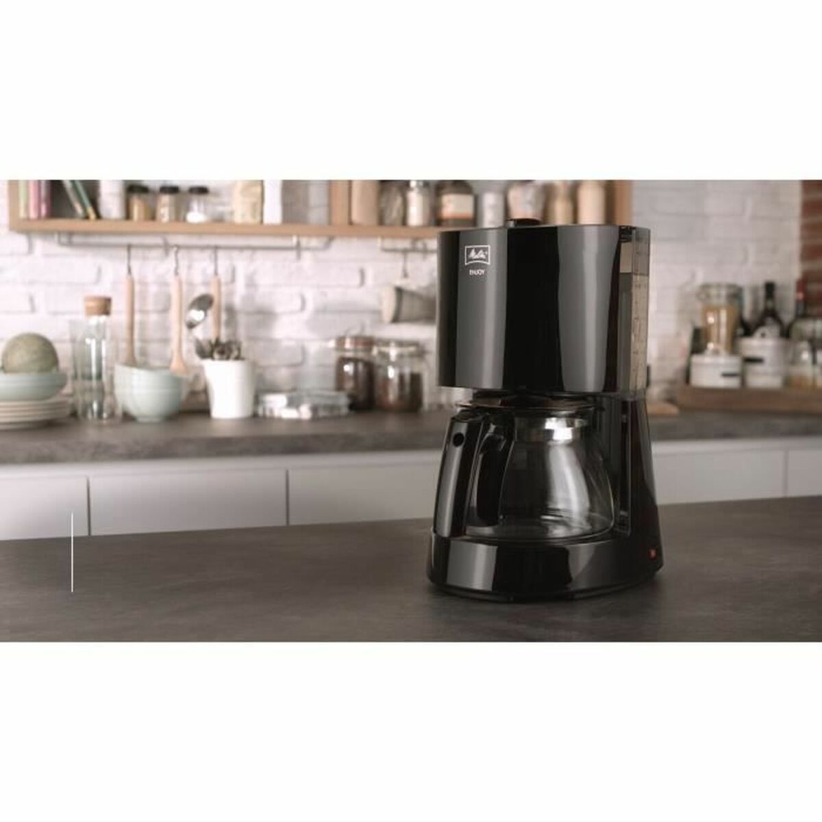 Filterkaffeemaschine Melitta Schwarz 1000 W