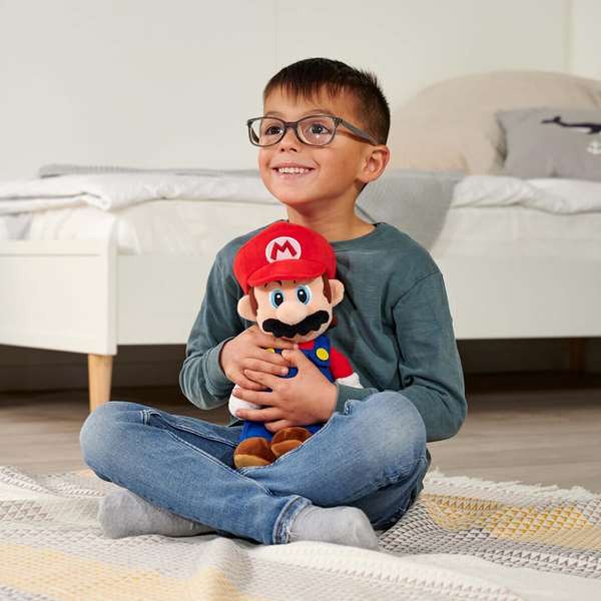 Plüschtier Mario Bros Blau