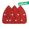 Schleifpapier Wolfcraft 80 g 120 g (10 Stück)