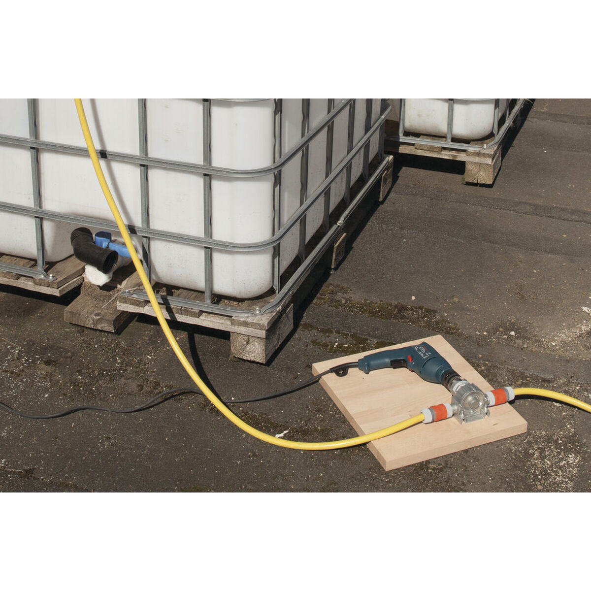 Wasserpumpe Wolfcraft Bohrer