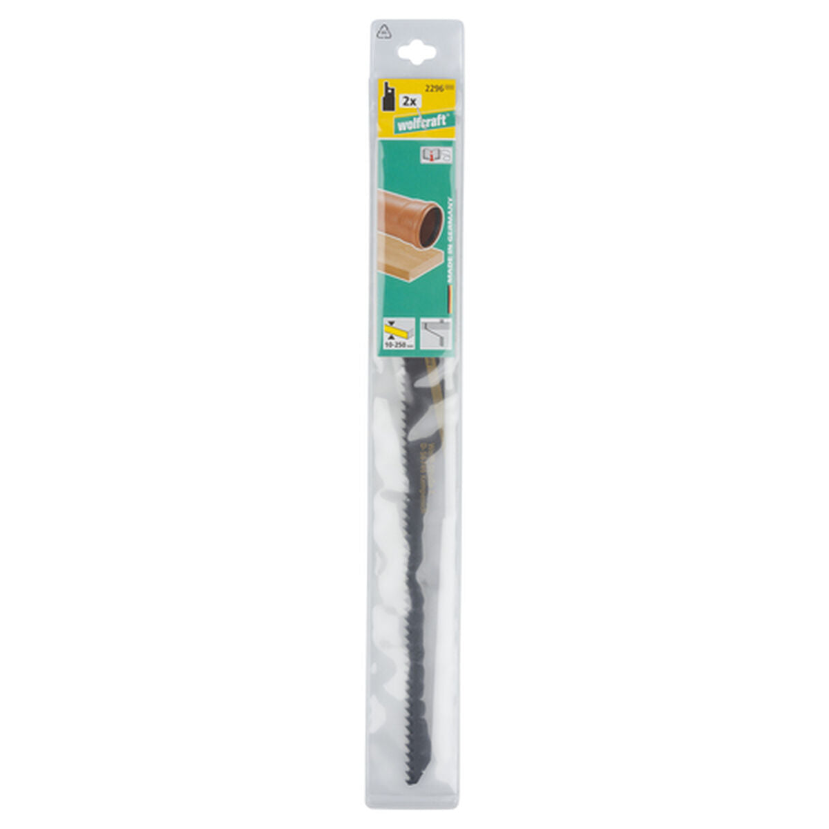 Sägeblatt Wolfcraft 2 Stück 300 mm