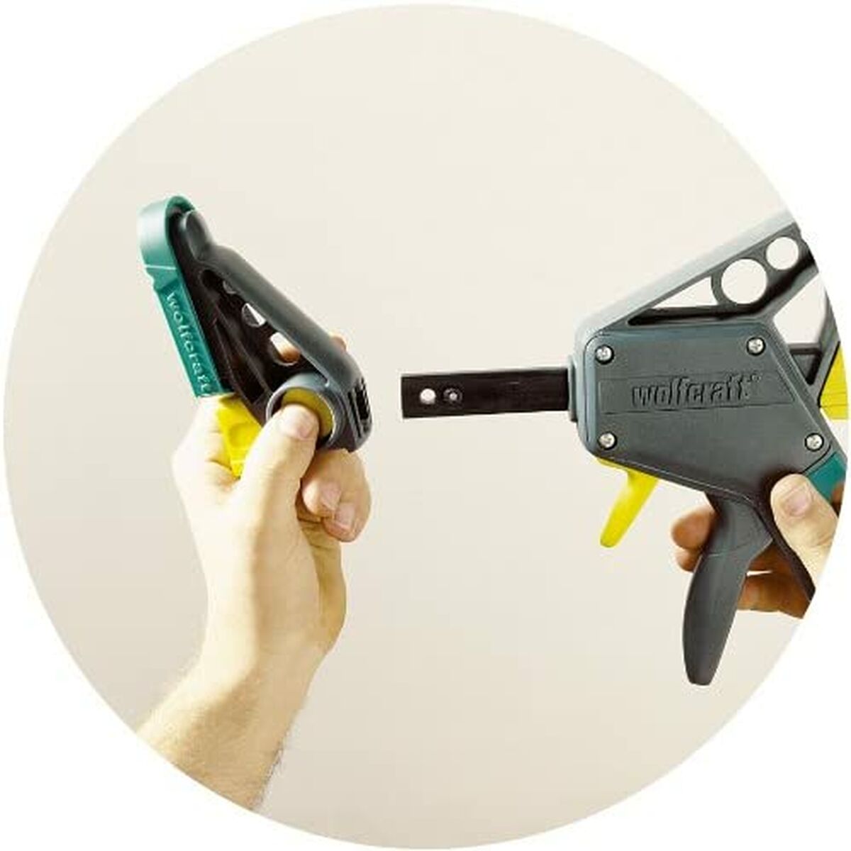 Einhand-Schraubzwinge Wolfcraft – Ref. S7907106