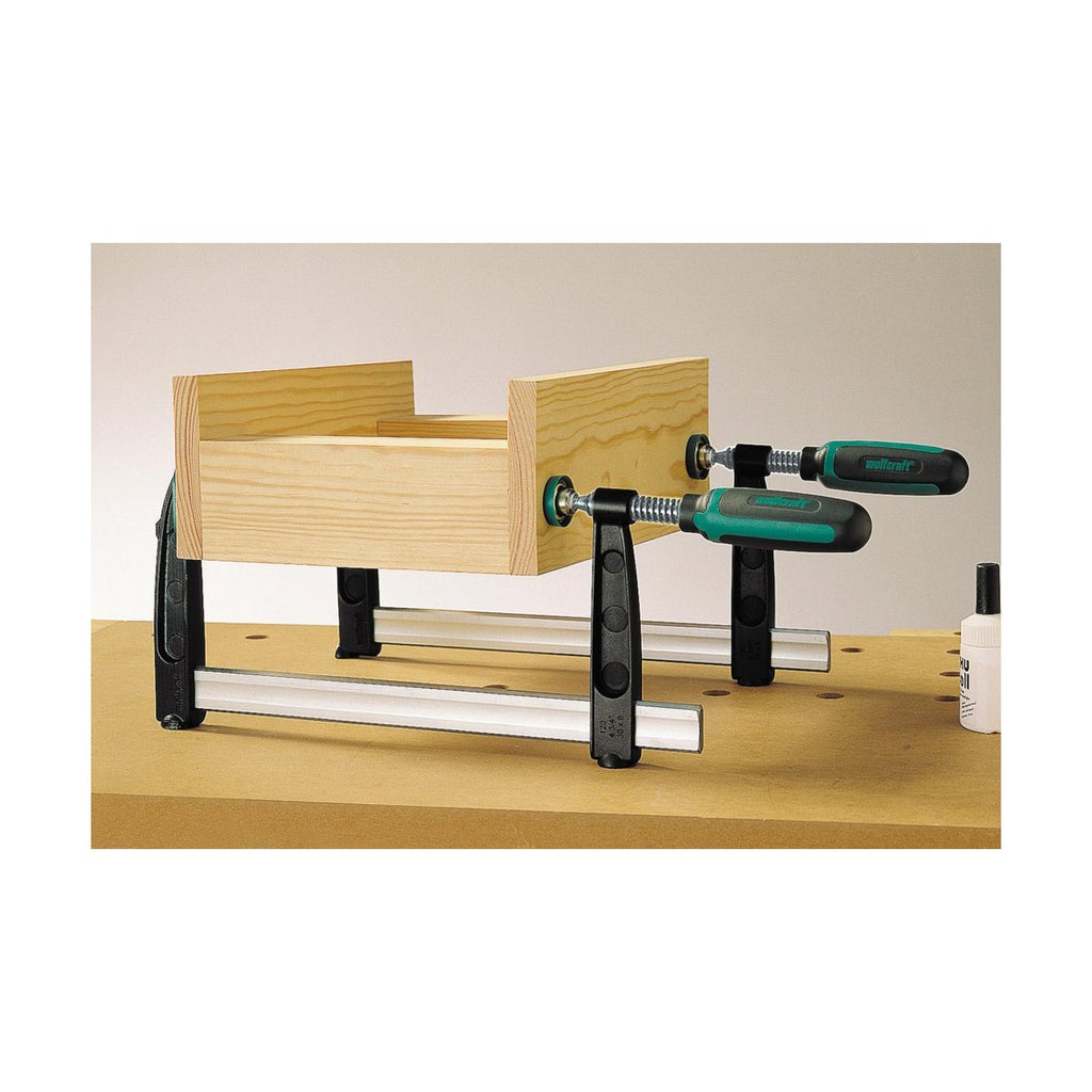 Schraubzwinge Wolfcraft Stahl 30 cm