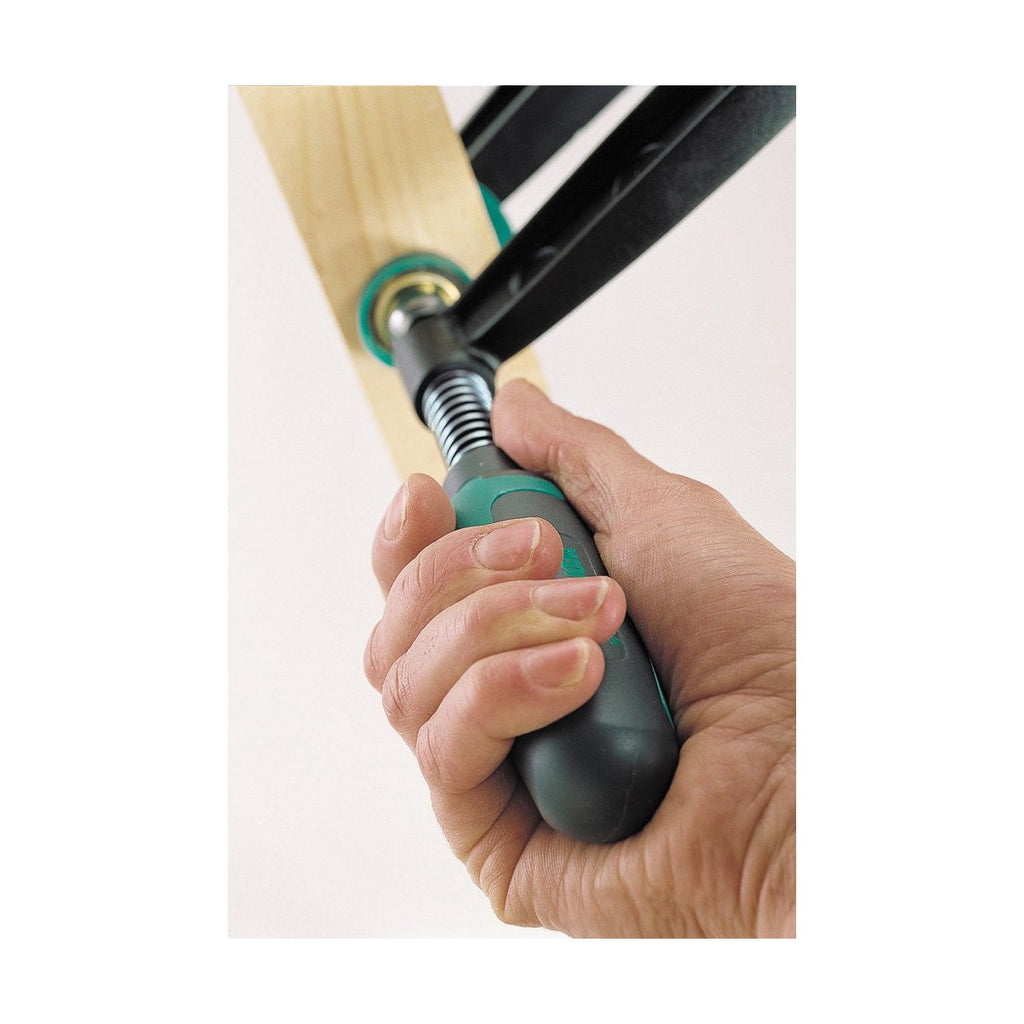 Schraubzwinge Wolfcraft Stahl 30 cm
