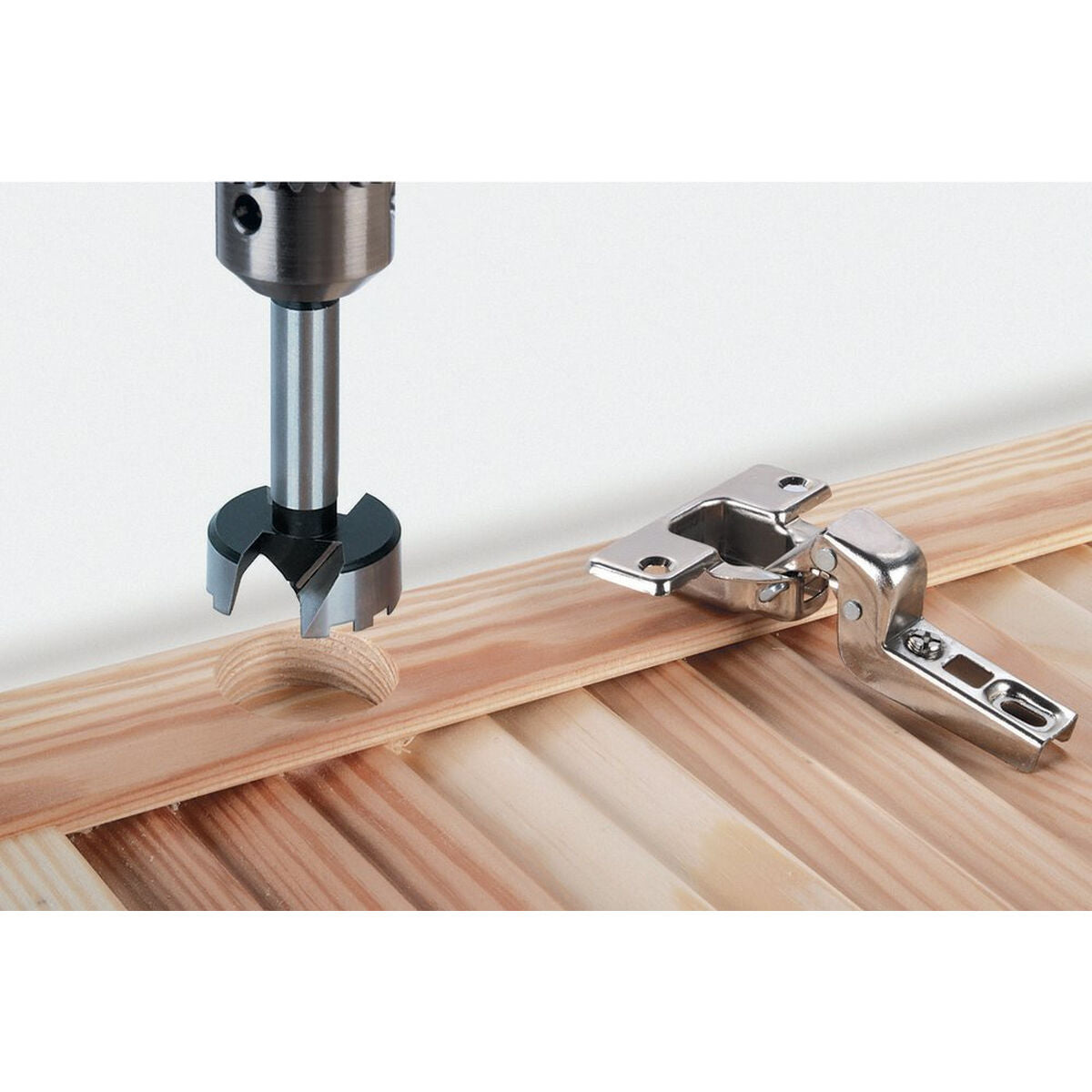 Holzbohrer Wolfcraft Forstner