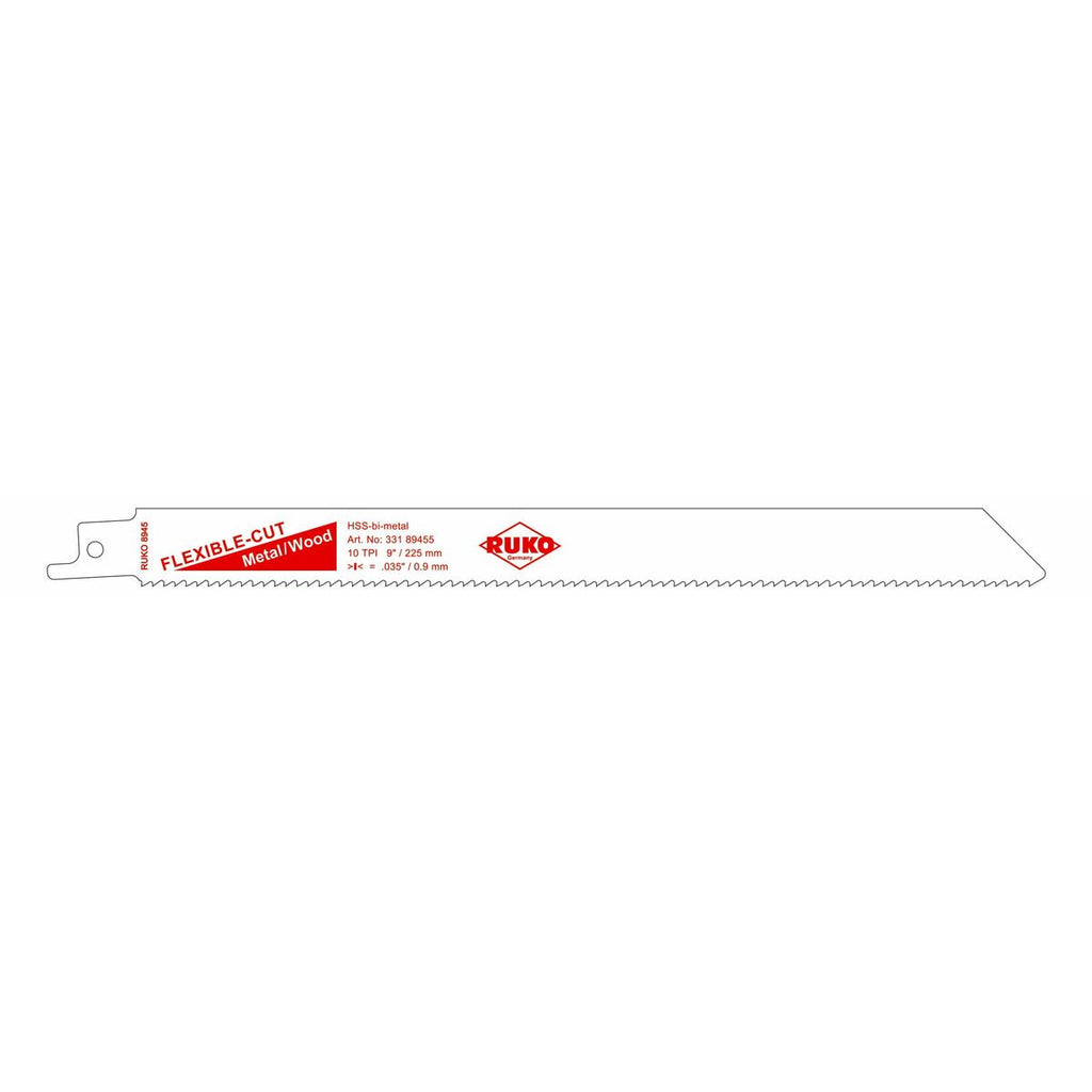 Sägeblatt RUKO Bosch S 1122 HF 10 tpi 228 x 18,0 x 0,9 mm Stichsäge 5