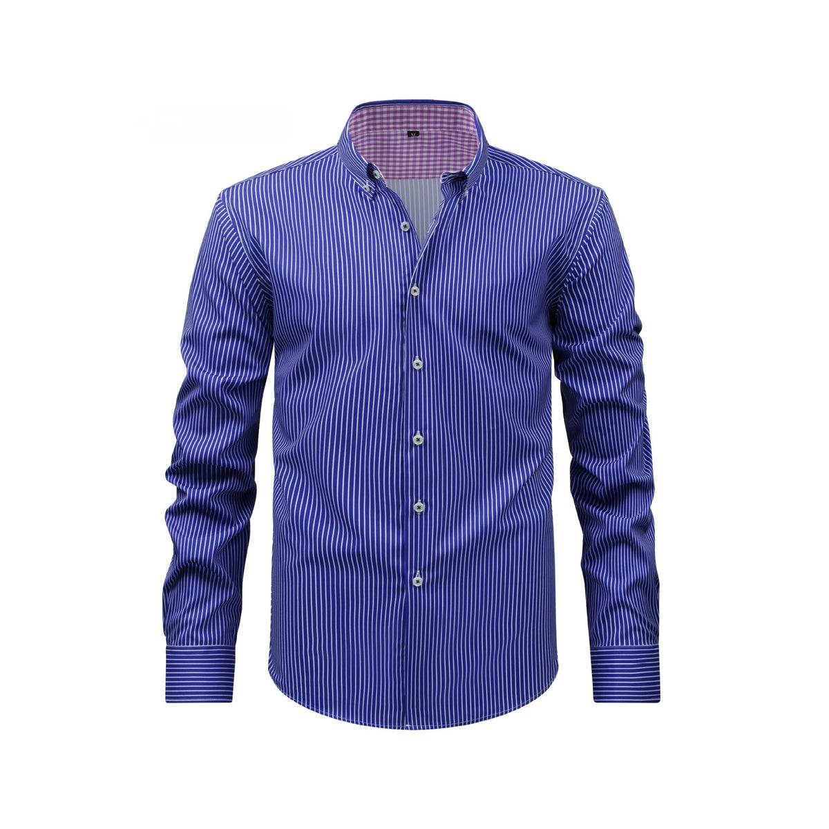 Herren Langarmhemd mit Stretch und Digitaldruck – Bild 5 | LuxeStyle