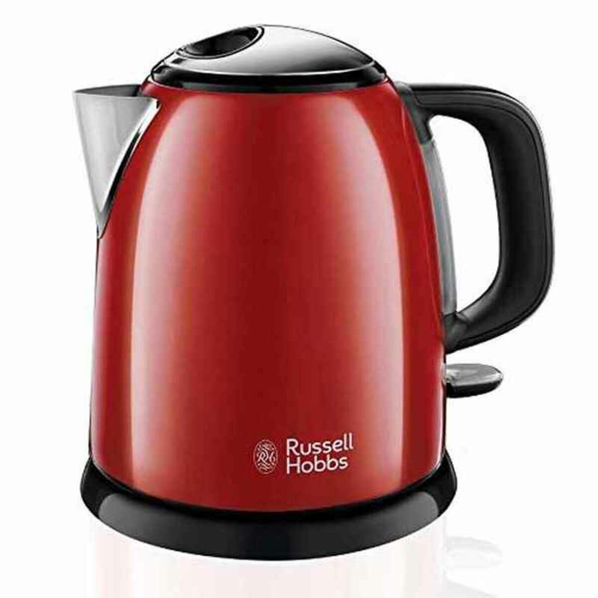 Wasserkocher Russell Hobbs 2400W Rot Edelstahl 2400 W 1 L Kunststoff/E