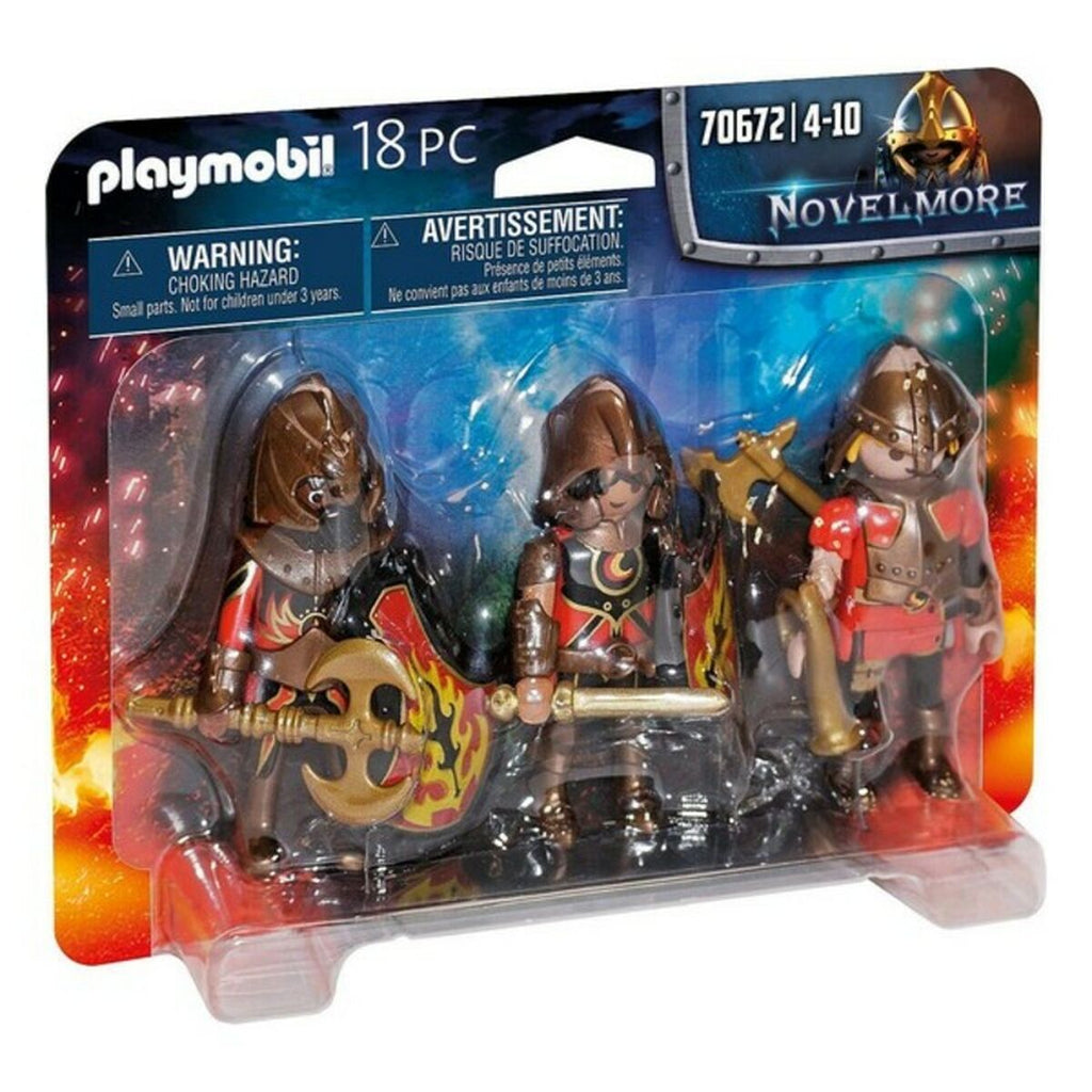 Figurensatz Novelmore Fire Knigths Playmobil (18 pcs)