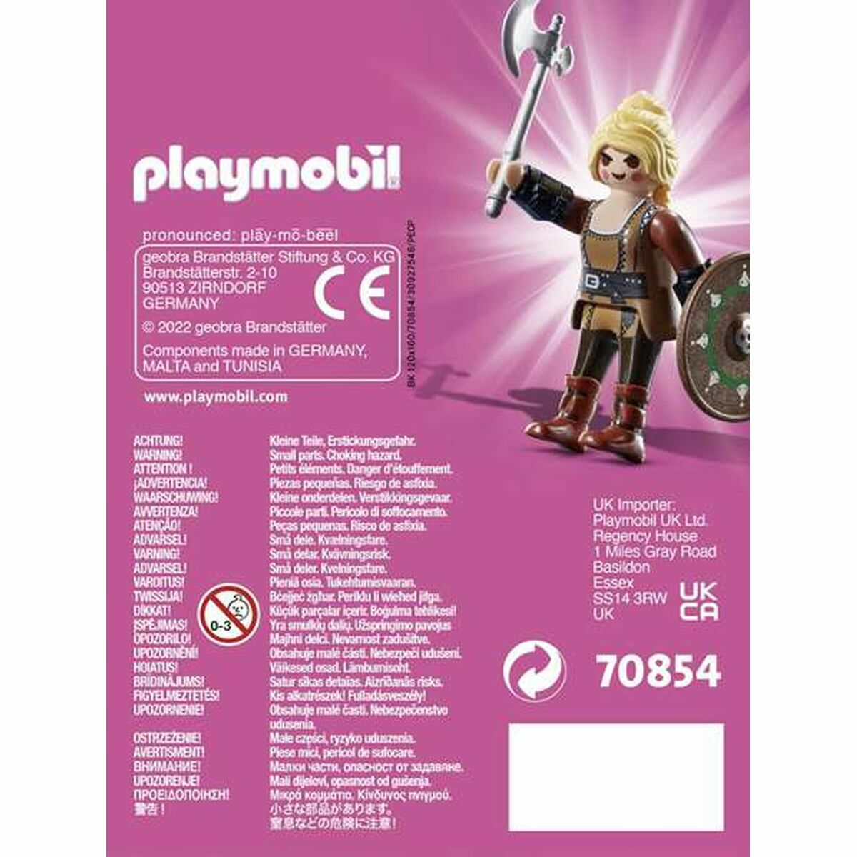 Figur mit Gelenken Playmobil Playmo-Friends Wikingerin (5 pcs)