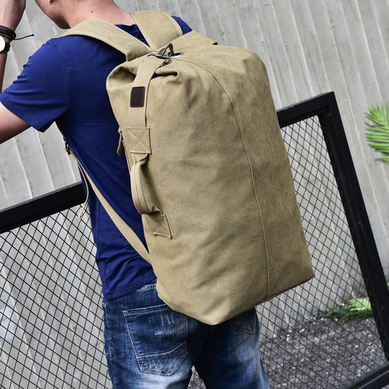 Grosser Canvas-Reisrucksack für Männer – Bild 5 | LuxeStyle