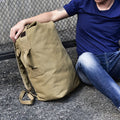 Grosser Canvas-Reisrucksack für Männer | LuxeStyle