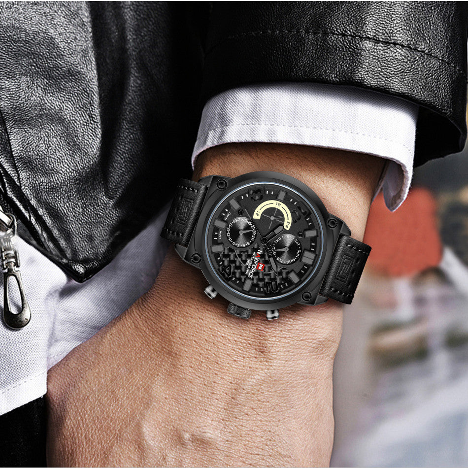 Automatische Herrenuhr aus Edelstahl | LuxeStyle