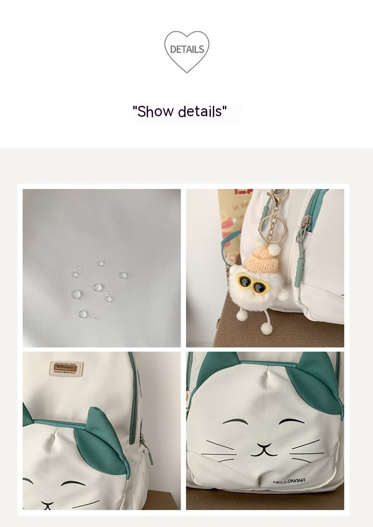 Kawaii Katzen Rucksack für Schule & Freizeit – Bild 7 | LuxeStyle