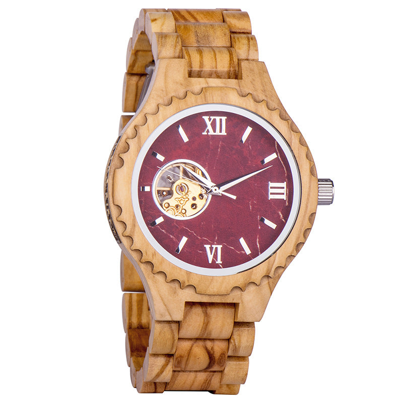 Minimalistische Hölzerne Armbanduhren