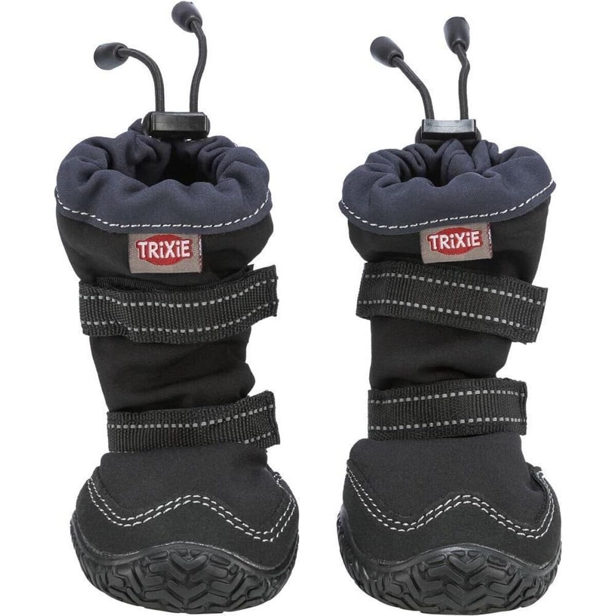 Schuhe für Hunde Trixie 19410 Schwarz