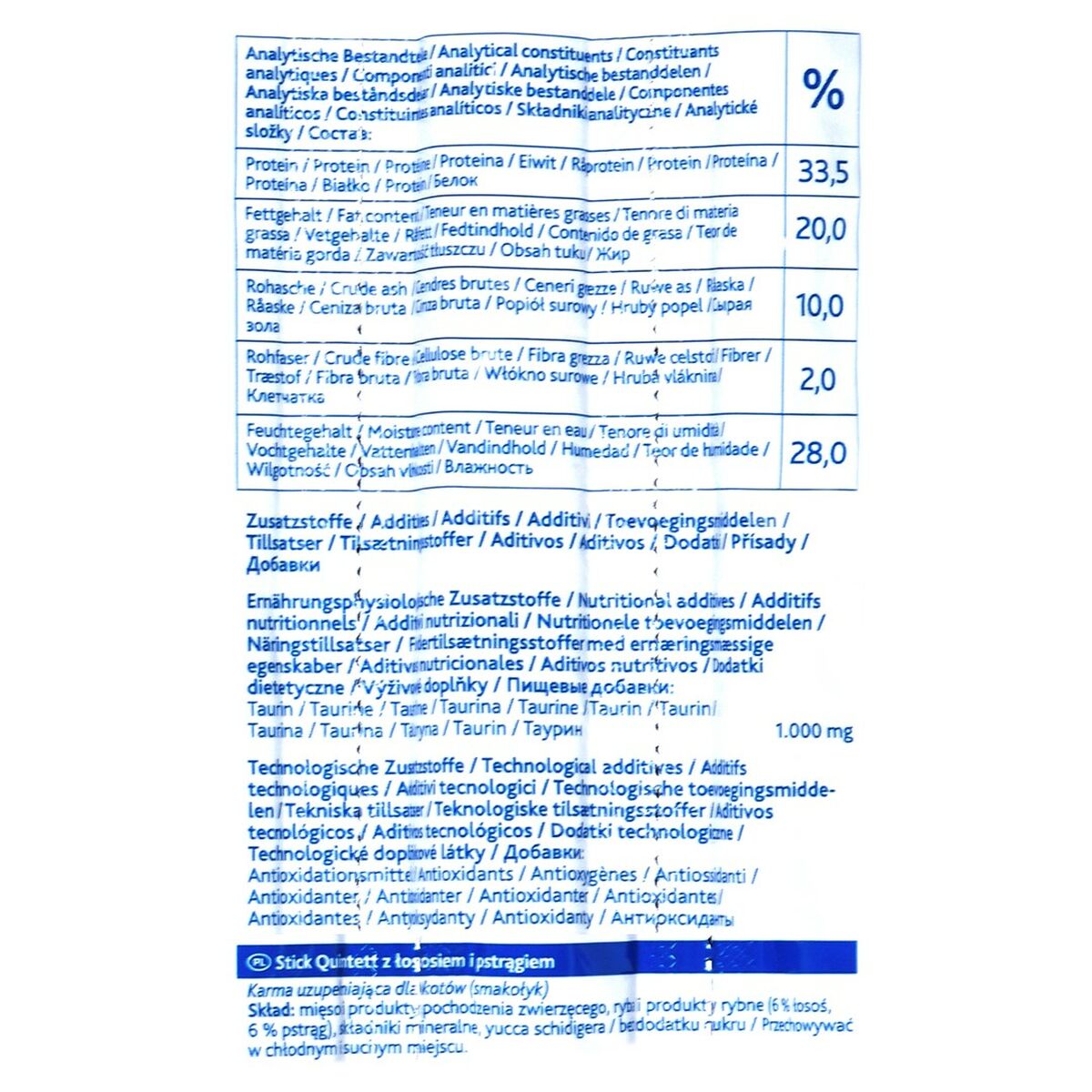 Snack für Katze Trixie TX- Lachsfarben Fisch 25 g 5 x 5 g