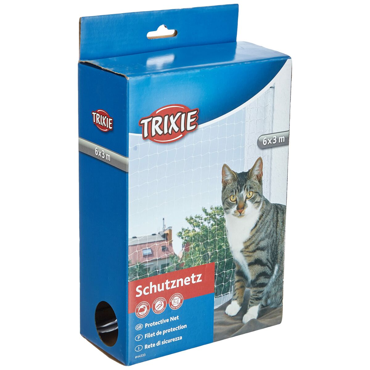 Haustiersicherheitsnetz Trixie 50 x 40 x 15 cm Durchsichtig Nylon 3 x