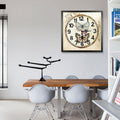 Diamond Painting Schmetterlingsuhr – Bild 1 | LuxeStyle