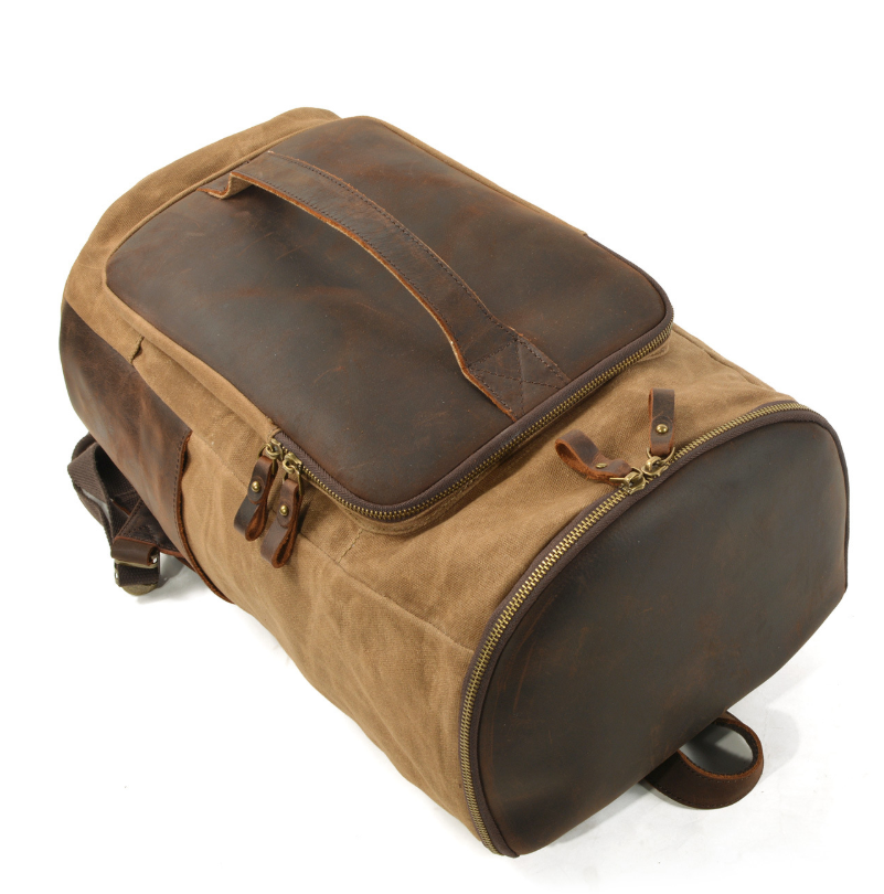 Mannlicher Canvas-Schultertasche, mittelgross – Bild 9 | LuxeStyle