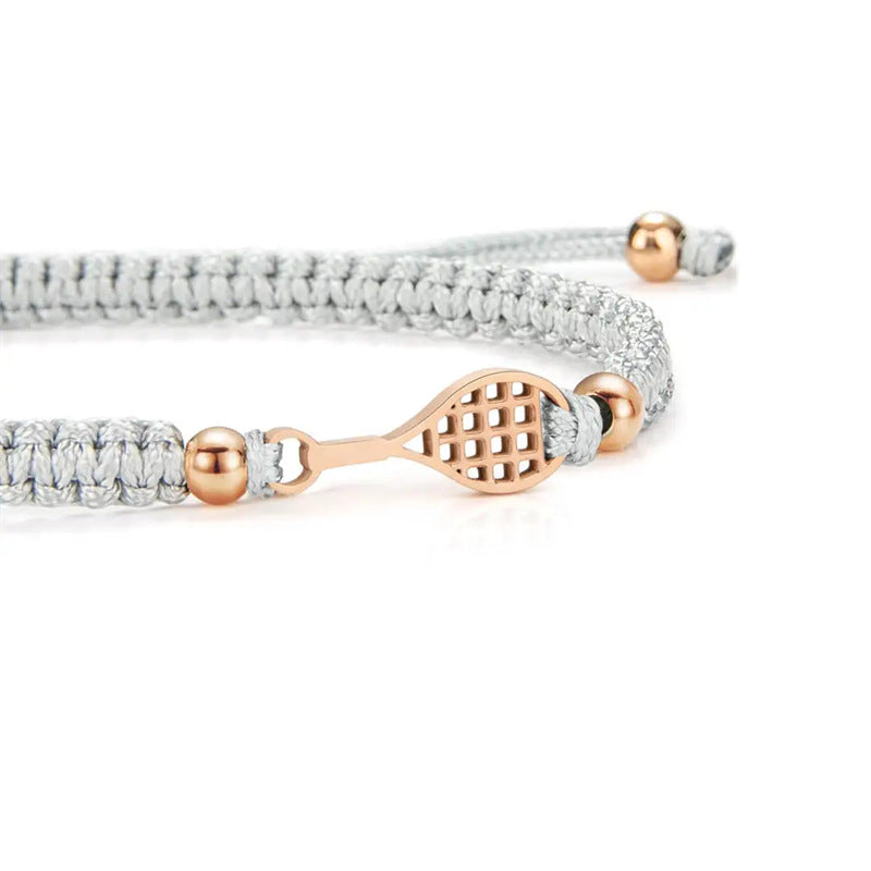 Handgewebtes Tennisarmband mit Farbblock – Bild 3 | LuxeStyle