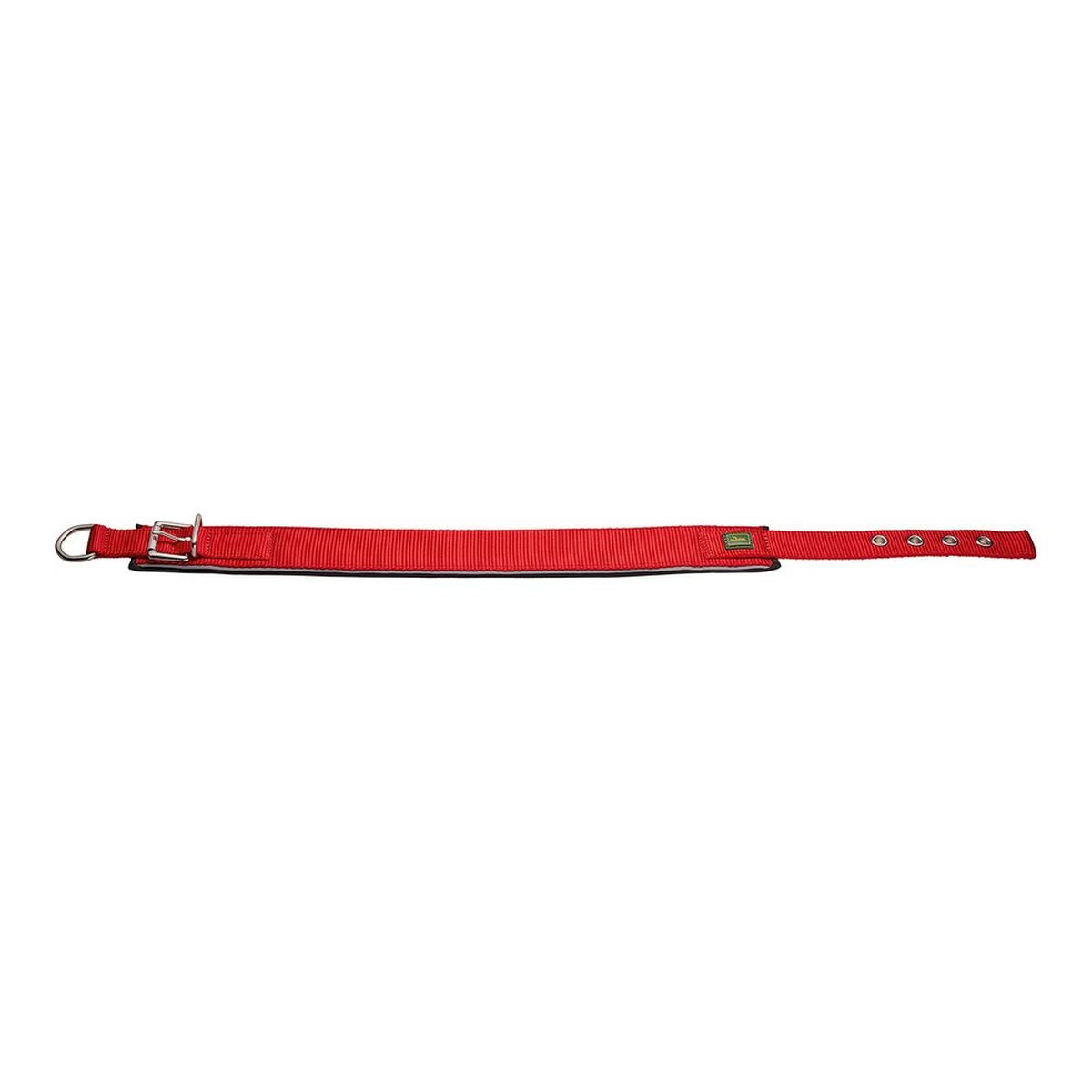 Hundehalsband Hunter Neoprene Reflect Rot 39-46 cm