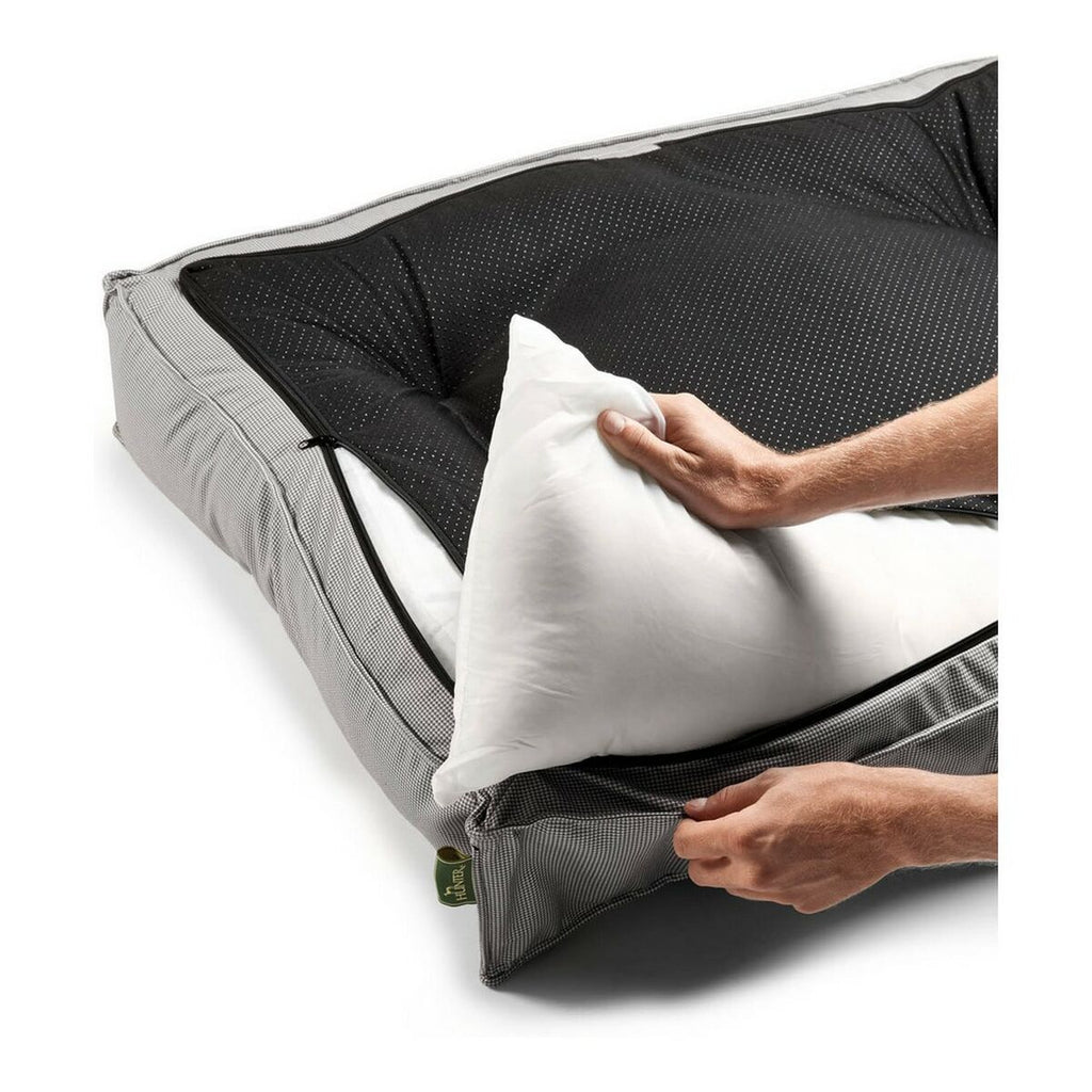 Großes Hundebett Grau 120x90 – Für erholsamen Schlaf – Ansicht 2