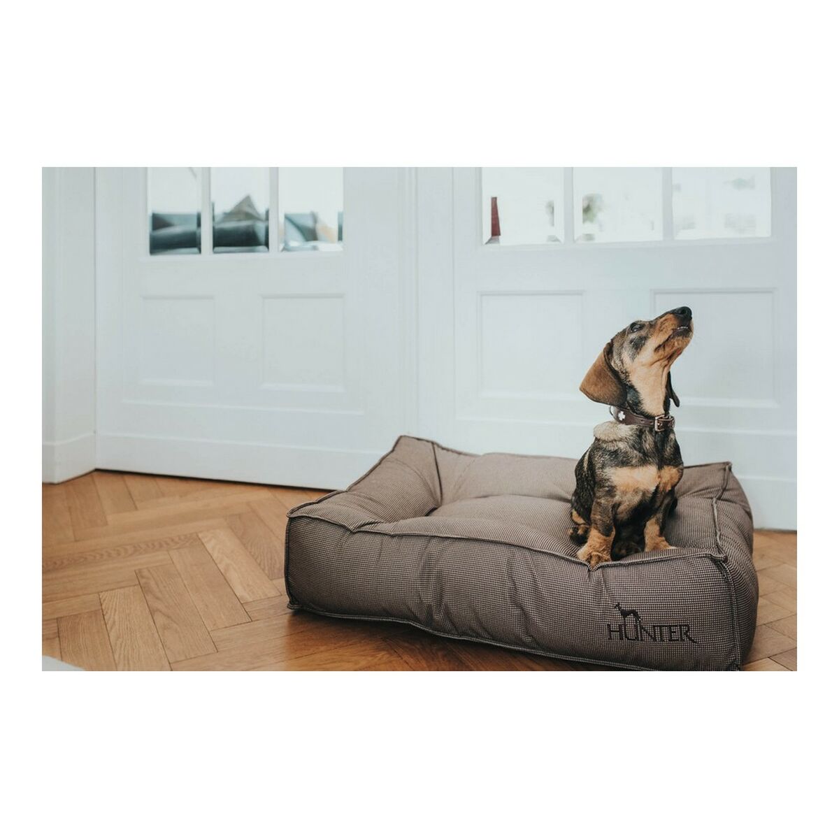 Hundebett Hunter Lancaster Braun 80x60 cm