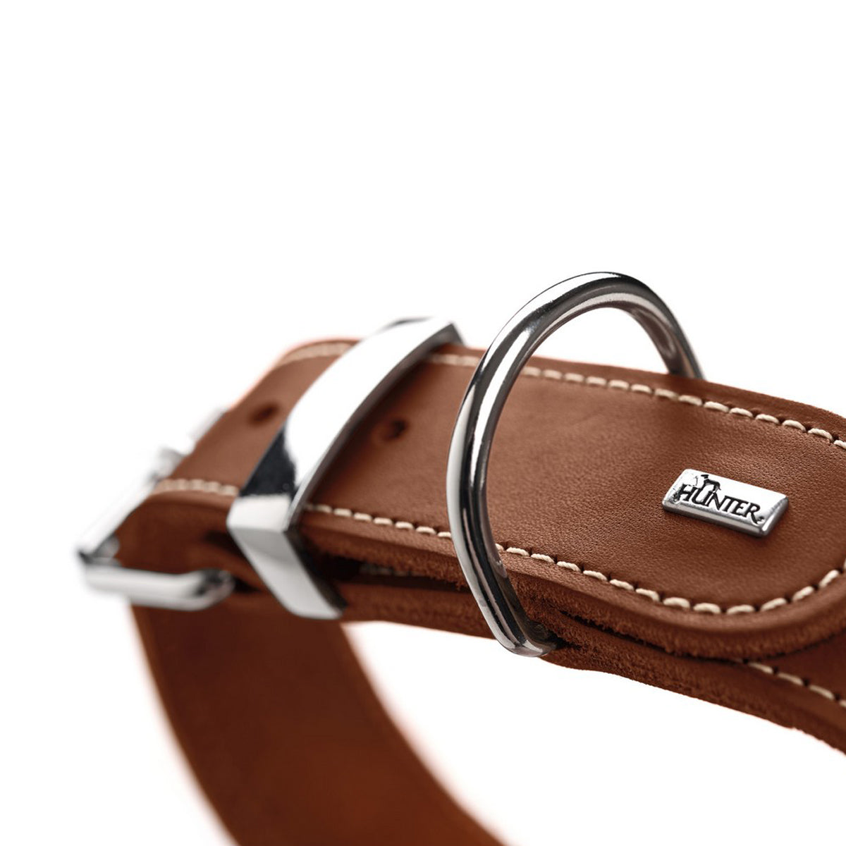 Hundehalsband Hunter Aalborg Special Cognac 40-48 cm