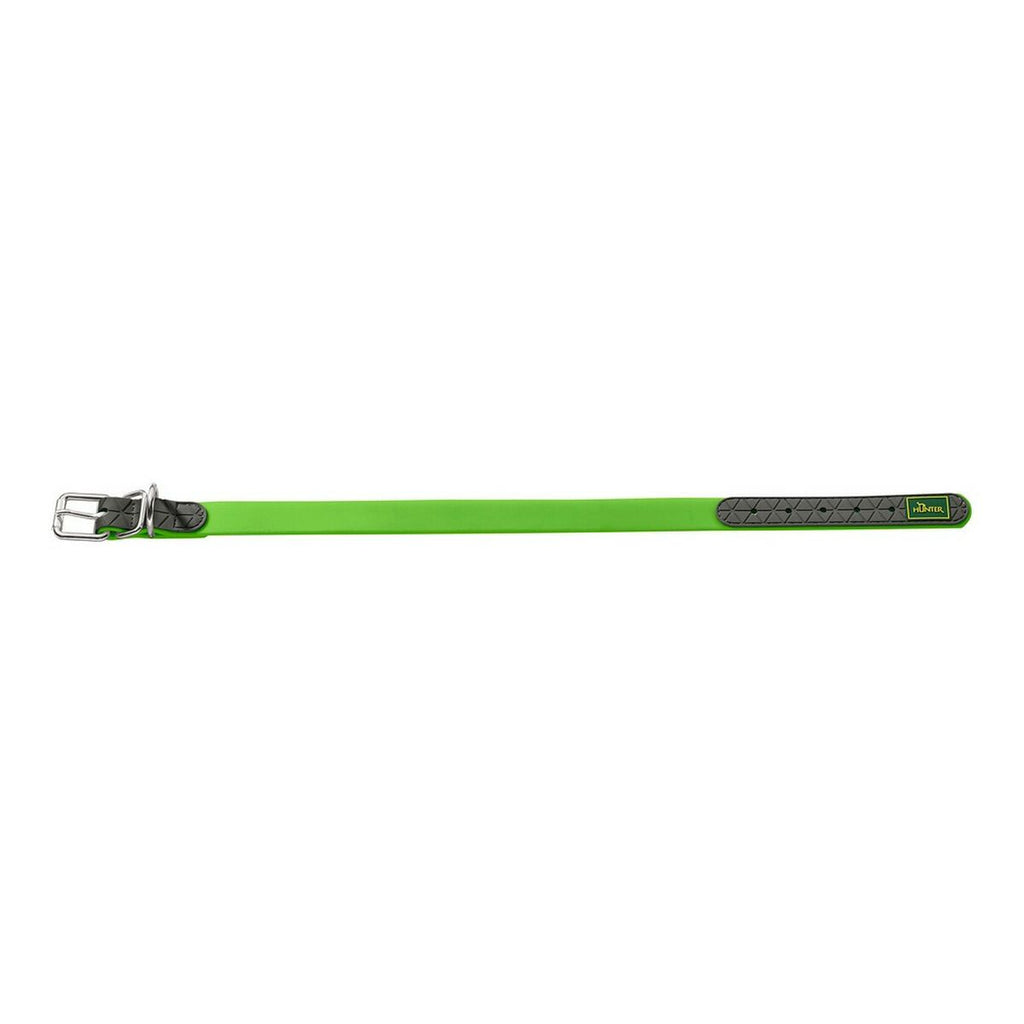 Hundehalsband Hunter Convenience grün M (38-46 cm)