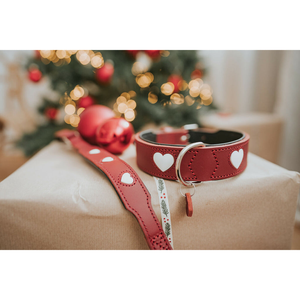 Hundehalsband Hunter Love Rot XS 24-28 cm