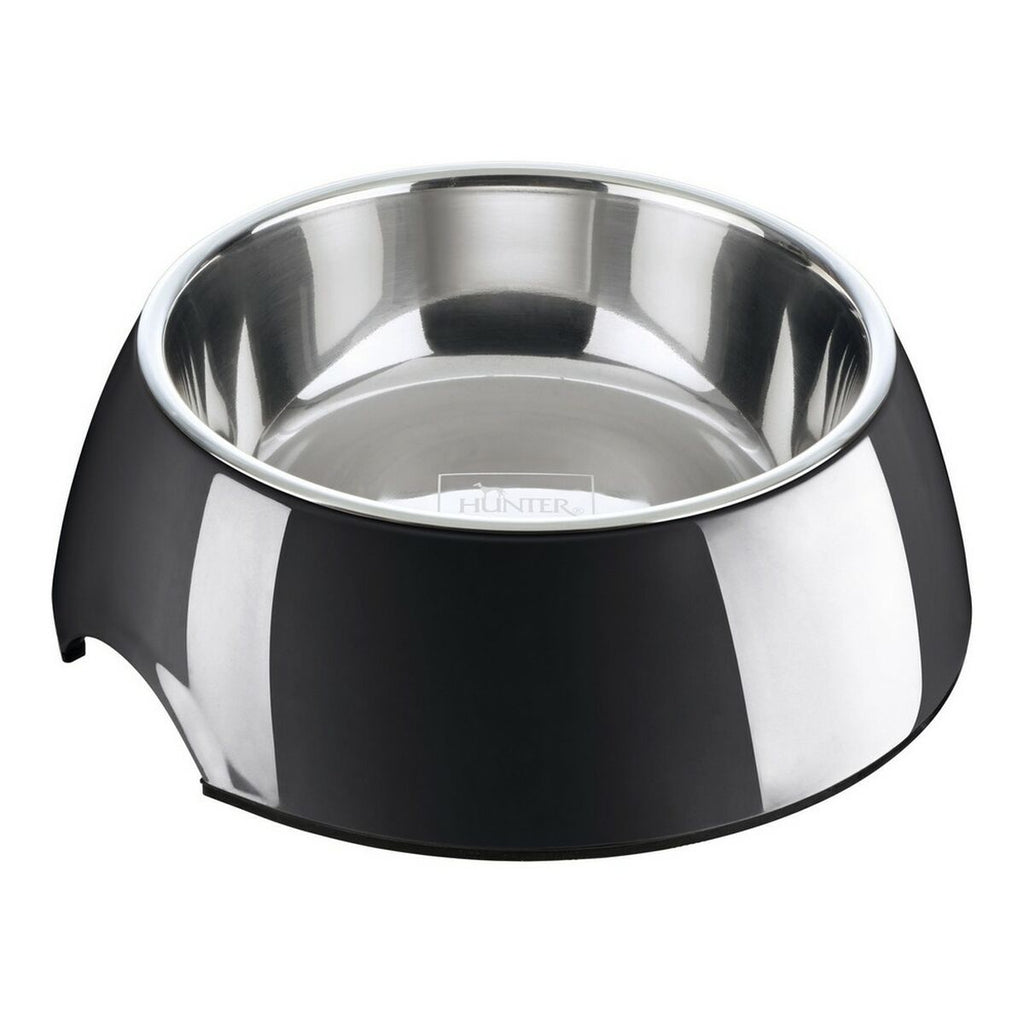 Hygienischer Hundenapf Schwarz – Robust für grosse Hunde.