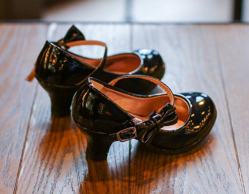 Bunte Schleifen-High Heels für Kinder – Bild 4 | LuxeStyle