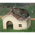 Haus für Nagetiere Kerbl Beige 30 x 20 x 19 cm