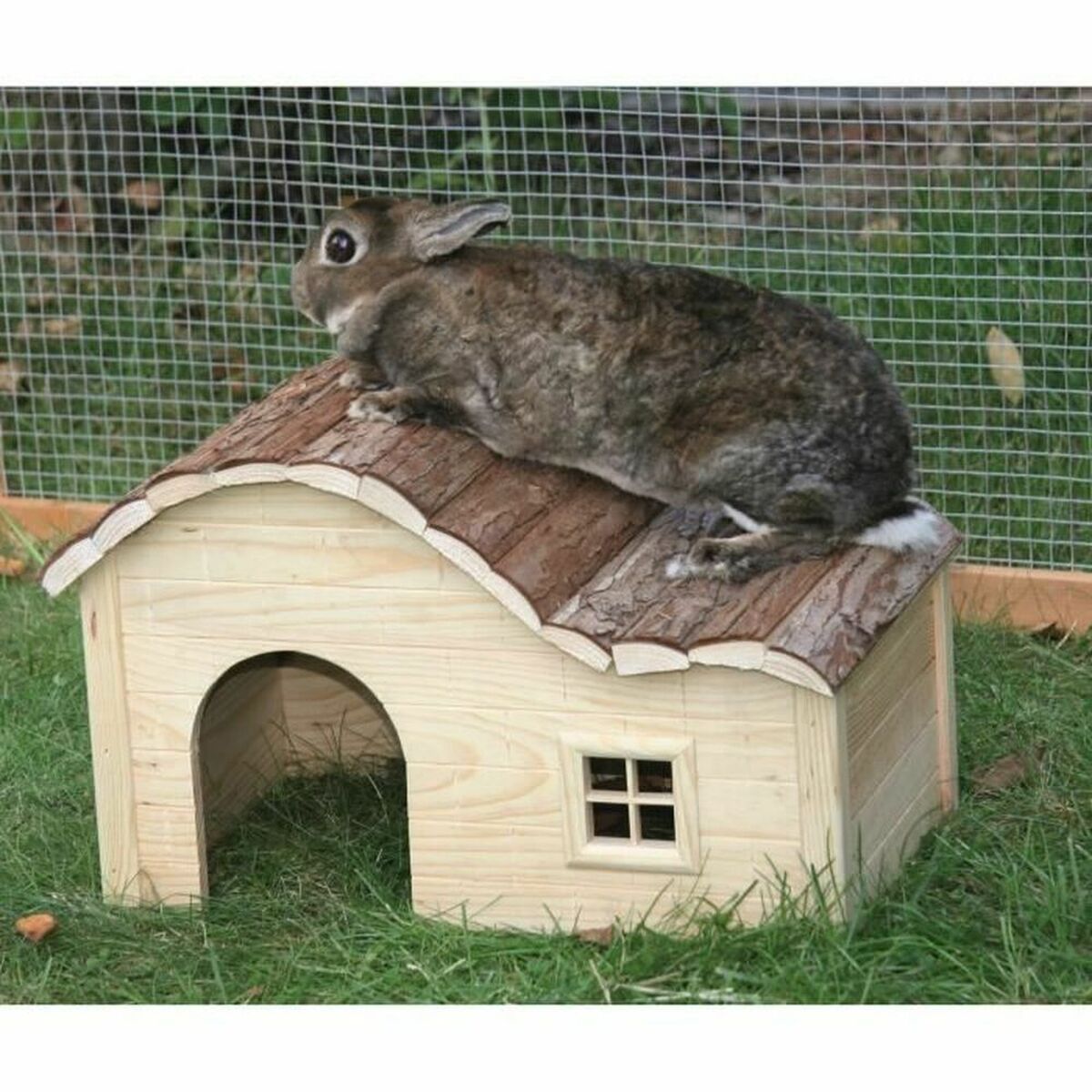 Haus für Nagetiere Kerbl Beige 30 x 20 x 19 cm