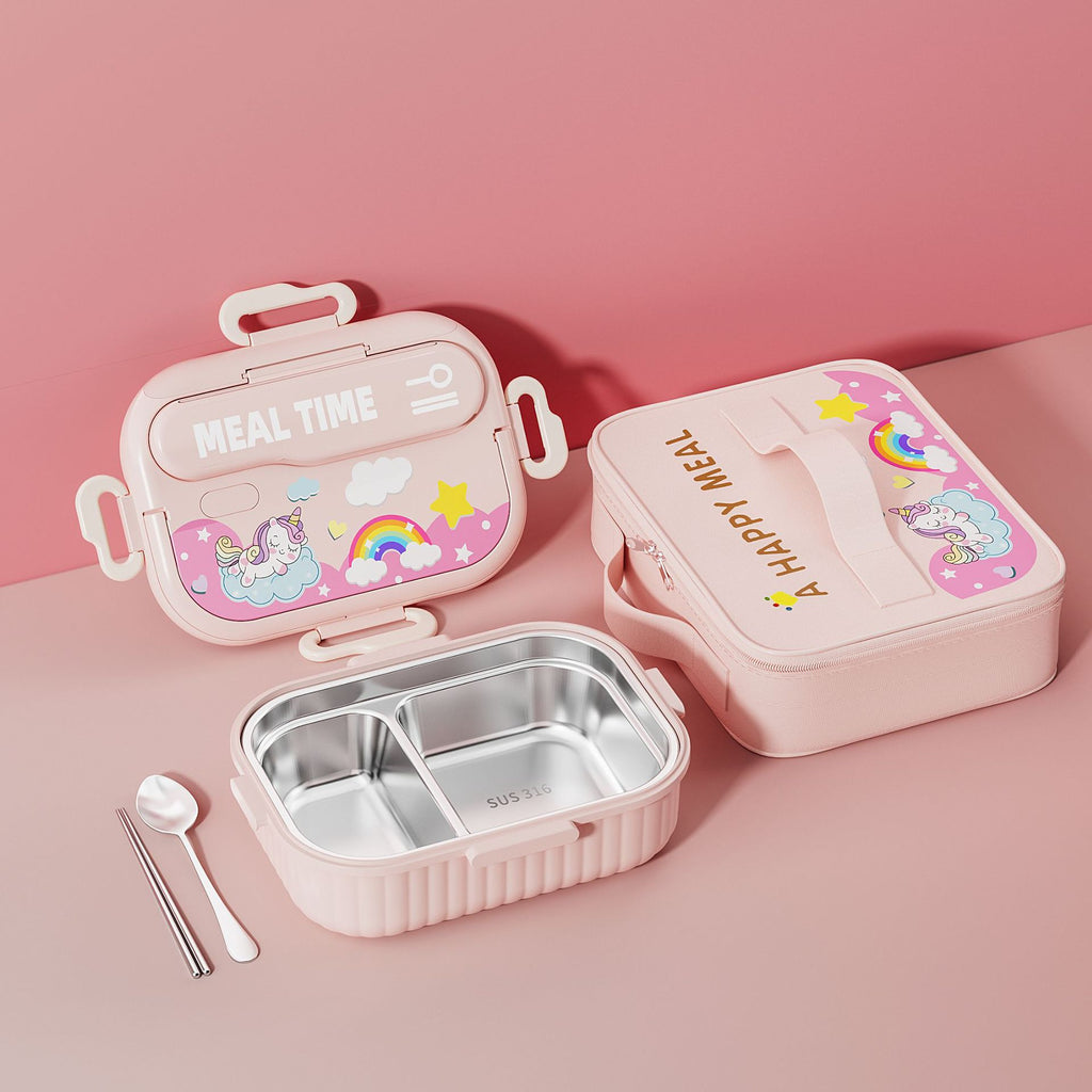 Lunchbox aus Edelstahl