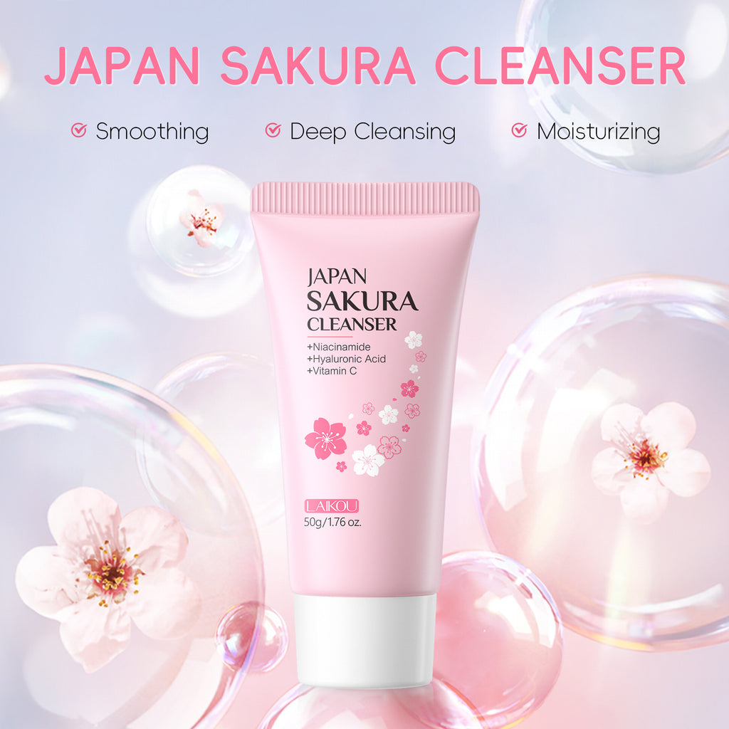 Sakura-Gesichtswäsche