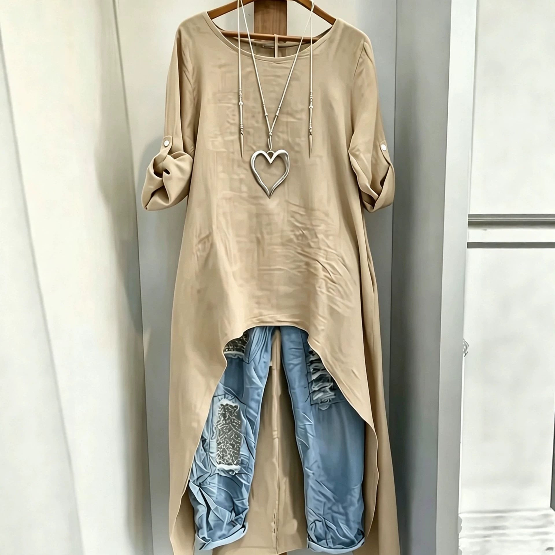 Sommerliche Off-Shoulder Bluse in grossen Grössen
