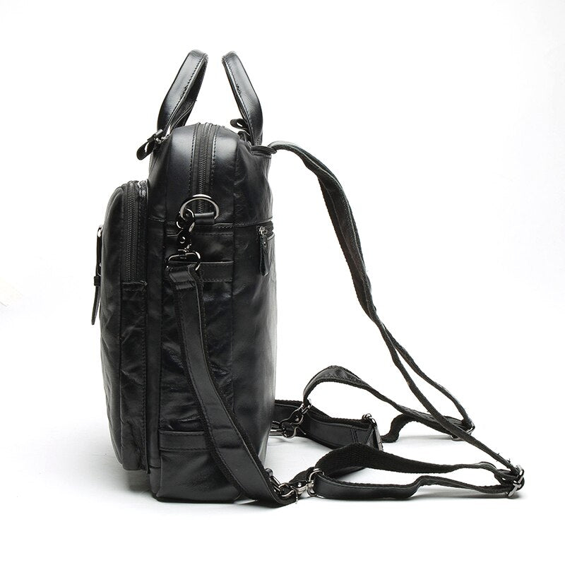 Echter Leder-Rucksack für Herren | LuxeStyle