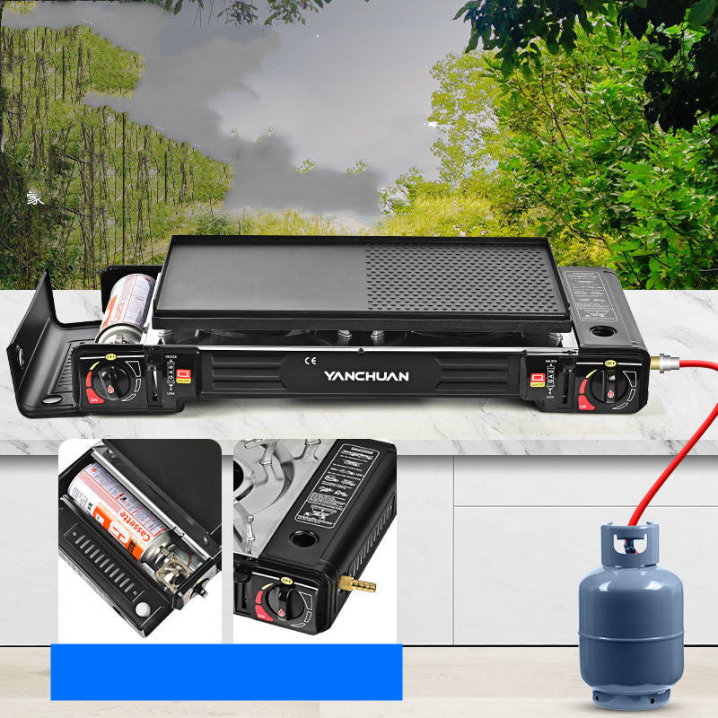 Doppel-Gaskocher für Camping und Outdoor – Bild 2 | LuxeStyle